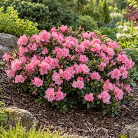 Azalia japońska ‘Rosebud’