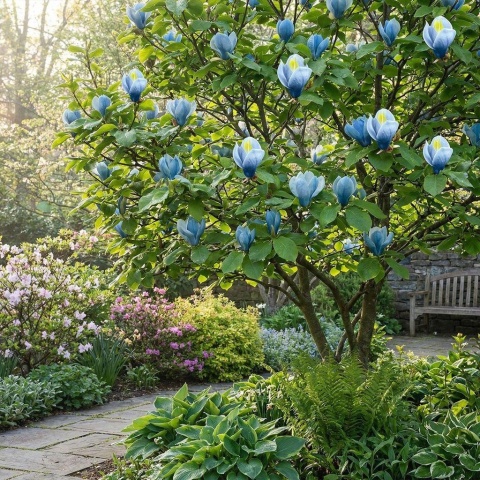 Magnolia ‘Blue Opal’ – szczepiona