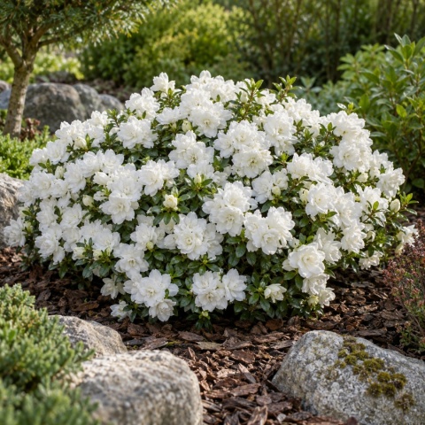 Azalia japońska ‘Schneeperle’